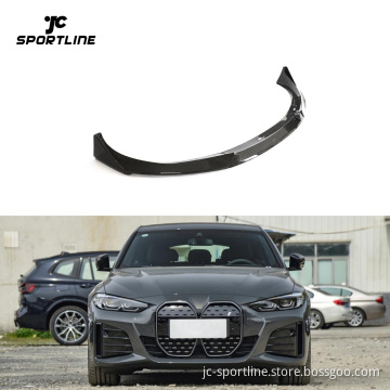 Carbon Fiber Front Chin Lip Spoiler for BMW G26 I4 M Sport 2021-2022
